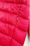 SKVM020 Mass-made women's team down jacket Personally designed light red hooded jacket Down jacket store