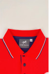 P1408 Online Order Short Sleeve Polo Shirt Fashion Design Two Tone Panel Front and Back Equestrian Show Jumping Equestrian Events Embroidered Three Button Chest Short Sleeve Polo Shirt Garment Factory 100% Cotton