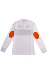 P1411  Online Order Long Sleeve Polo Shirt Fashion Design White Embroidered Two Pocket Polo Shirt Polo Shirt Supplier 