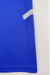 P1414 Bulk Custom Color Blue Short Sleeve Polo Shirt Fashion Design Fluorescent Green Enterprise Collar Reflective Tape Printed Polo Shirt Polo Shirt Garment Factory