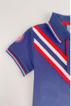 P1418 Online Order Men's Short Sleeve Polo Shirt Customized Royal Blue Embroidered 3 Button Chest Polo Shirt Polo Shirt Supplier