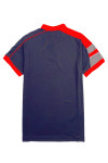 T1080 Large supply of royal blue horn short-sleeved T-shirt Custom red narrow V-neck embroidered T-shirt T-shirt center