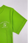 T1093  A large number of custom-made green short-sleeved T-shirts, fashion design, round neck printing, shop celebration T-shirts, right-angle sleeve T-shirts