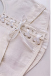 VT243 Custom-made women's vest T-shirt fashion design chest zipper back strap vest T-shirt white vest special store 
