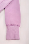Z567 Customized Purple Round Neck Women's Sweatshirt Personal Design Embroidered LOGO Sweatshirt Sweatshirt Supplier