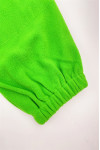 J958 A large number of custom-made green long-sleeved polar fleece jackets, custom-made embroidered jackets with elastic cuffs and embroidered collars, polar fleece jacket specialty store 