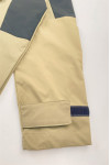 J963  Custom-made khaki half-chest zipper windbreaker pullover jacket fashion design hooded front chest pocket pullover windbreaker windbreaker center 