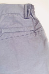 H253 Order online to order royal blue slanted pants, custom-made reflective striped work pants, slanted pants garment factory