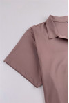 R354 Custom Solid Color Short Sleeve Shirts Custom Staff Uniform Work Shirts 100% Polyester Shirt Supplier