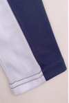 P1436  Customized women's long sleeve zipper Polo shirt Personal design right Angle sleeve color collar Equestrian Polo shirt supplier Zipper design