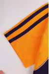 P1437  Customized horn sleeve short sleeve Polo shirt with contrasting collar POLO Shirt Supplier  School uniform reflective strip design 