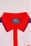 P1445  Design Contrasting Color Women's Polo Shirt Custom Contrasting Collar Collar Contrasting Shoulder Polo Shirt 5 Buttons Embroidered Logo Equestrian Competition Equestrian Obstacle Race Pony Club  Australia South 