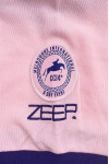 P1449   Custom-made fashion professional equestrian polo shirt with contrasting color sleeves and contrasting color shirt body Polo shirt with embroidered pony club logo equestrian competition equestrian competition equestrian team clothing