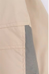 J982   Custom-made contrasting color men's windbreaker jacket design zipper snap button windbreaker jacket cuffs Velcro elastic design windbreaker jacket supplier brand buckle design property management industry