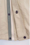 J982   Custom-made contrasting color men's windbreaker jacket design zipper snap button windbreaker jacket cuffs Velcro elastic design windbreaker jacket supplier brand buckle design property management industry
