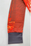 P1473  Design Contrasting Color Men's Long Sleeve Collar Dye Sublimation Polo Shirt Customized Dye Sublimation Tree Polo Shirt Dye Sublimation Supplier