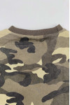 Z593 Bulk order pullover camouflage sweater custom round neck print WAR GAME field sweater sweater supplier 