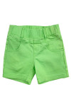 H267 Order Online Apple Green Women's Slant Pants Design High Waist Shorts Elastic Waist Slant Pants Supplier