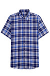 R360 Order Short Sleeve Checkered Shirts Customize 3-Color Checkered Work Shirts Shirt Center 