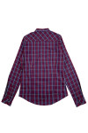 R361 Manufacture Long Sleeve Red Checkered Shirts Design Collar Shirts Homemade Team Shirts Shirt Garment Factory