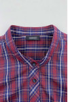 R361 Manufacture Long Sleeve Red Checkered Shirts Design Collar Shirts Homemade Team Shirts Shirt Garment Factory