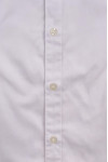 R364 Custom-made white short-sleeved shirt design left breast pocket embroidered LOGO shirt factory 