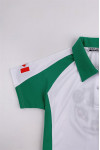 P1398 Customized Short Sleeve Color Contrast Polo Shirt Design Contrast Color Collar Embroidered LOGO Polo Shirt Class Shirt Polo Shirt Supplier