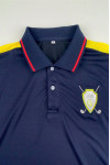 P1400 Bulk Custom Three Color Panel Short Sleeve Polo Shirt Custom Color Contrast Flat Machine Neck Right Angle Sleeve Polo Shirt Polo Shirt Supplier 100%Polyester Golf Club