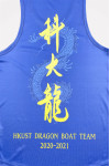 VT246 Online order Vest T-shirt Dragon boat vest design men's round neck vest T-shirt activity vest T-shirt