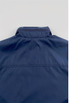 J991 Large order royal blue windbreaker jacket Elastic cuff left chest zip pocket windbreaker jacket 100% Polyester