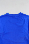 T1101 Order Blue Short Sleeve T-Shirt Custom Round Neck Straight Sleeves Selling T-Shirts T-shirt Supplier