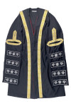 DA367 Order Online Graduation Gown Design Jacquard Bachelor Graduation Gown Graduation Gown Company 50% Polyester 50% Wool