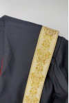 DA367 Order Online Graduation Gown Design Jacquard Bachelor Graduation Gown Graduation Gown Company 50% Polyester 50% Wool