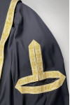 DA367 Order Online Graduation Gown Design Jacquard Bachelor Graduation Gown Graduation Gown Company 50% Polyester 50% Wool