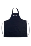 AP192 Large order black apron barista apron hanging neck apron activity apron cooking apron adjustable apron supplier