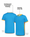 Ultifresh 100% Dri-fit Polyester UDF07 Customized T-shirt