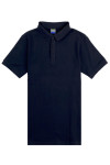 P1510  High-end custom-made men's black solid color Polo shirt design summer lapel work clothes Polo POLO shirt tooling