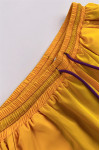 H276   Design yellow elastic rope slash pants custom fashion bag men's slant pants shorts multi-pocket design embroidered logo slant pants design company 
