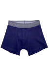 UW035  Customized Men's Boxer Briefs Design Elastic Band Trousers Royal Blue Underwear Manufacturer 