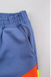 WTV184  Design V-neck Short Tracksuit Custom Color Contrast Shorts Women's Tracksuit Sportswear Supplier 