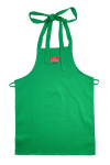  AP207  Customized hanging neck flour noodle factory apron design green solid color embroidered logo apron restaurant apron factory apron custom apron apron manufacturing factory