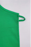  AP207  Customized hanging neck flour noodle factory apron design green solid color embroidered logo apron restaurant apron factory apron custom apron apron manufacturing factory