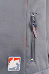 J1021 Online order women's royal blue long sleeve 2-in-1 wind jacket