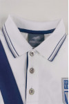 P1538 Manufacture men's white short-sleeved three-button chest tube Polo shirt
