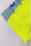 D398 Bulk Order Fluorescent Yellow Short Sleeve Reflective Polo Shirts