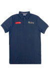P1561 Customized Royal Blue Men's Short Sleeve Polo Shirt