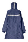 J1030  Customized royal blue knee-length coat in large quantities