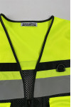 SKVT032  Design Multi-pocket Vest Jacket Custom Partial Mesh