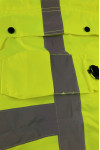 SKRC017  Customized long reflective cotton coat