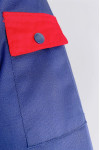 SKWK161  Customized men's thickened detachable red work clothes,